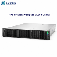Serveur en rack HPE ProLiant Compute DL384 Gen12 pour applications de centre de données d'entreprise