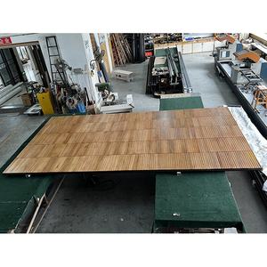 شنتشن الصين الراقية مخصص 9x8 باب مرآب خشبي صلب مع قسم البلوط الأمريكية مادة زجاجية عازلة مرتفعة من الألومنيوم - Product Image 5