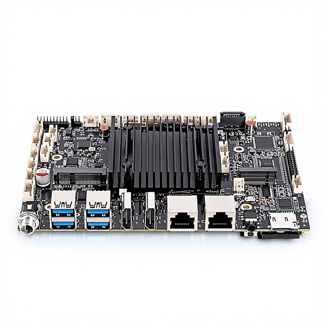 New Merrillchip RK3588 Industrial Motherboard Android Rockchip Octa-Core with Integrated Graphics