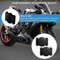 Coque en Silicone Magnétique RSH Smart Air Tag Certifiée MFi Localisateur Trouver Mon Porte-Clés pour Apple iOS Portefeuille Bagages Suivi Mondial