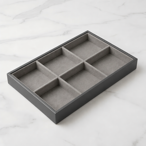 Customized Color Jewelry Display Tray Store <b>Ring</b> Bracelet Chain Velvet Jewelry Tray for Jewellery Exhibition Counter Store - Product Image 5