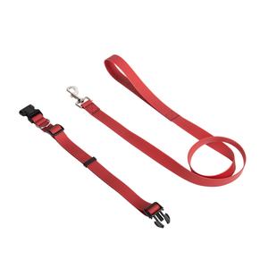 제조 실리콘 개 목걸이 가죽 끈 <span class=keywords><strong>PVC</strong></span> 방수 산책 개 애완 동물 액세서리 - Product Image 1