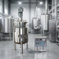 Fermenteur isotherme L&B 200L en acier inoxydable pour brassage et traitement du lait de graines, certifié CE, avec chauffage électrique/à la vapeur