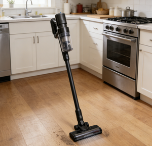 Aspirateur vertical sans fil avec filtration HEPA, cyclonique, sans sac, fonction sèche, pour hôtel et <span class=keywords><strong>tapis</strong></span> de voiture - Product Image 1