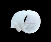 Bouchon en plastique à large ouverture de 30 mm pour sachets souples de détergent liquide, gel ou huile