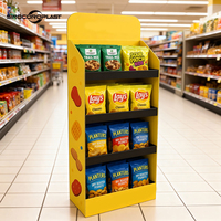 Support d'affichage en Coroplast personnalisable avec impression UV, empilable, en panneau creux PP, pour promotion en magasin de détail