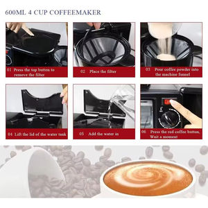 Máquina de desayuno 3 en 1 para el hogar, 110V/220V, multifunción, mini horno, cafetera, para uso en hoteles y exteriores, eléctrica. - Product Image 3