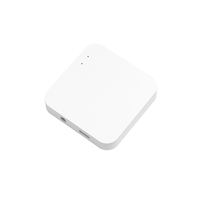 Boîtier électronique ABS blanc 60x60x12mm pour capteurs, passerelles de contrôle, cartes PCB et dispositifs IoT compacts