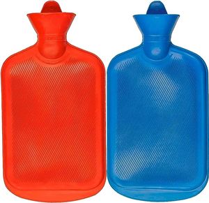 Sac de bouteille d'eau chaude 2l chauffé en caoutchouc bouteille d'eau chaude en peluche période sacs d'eau chaude douleurs bouteilles d'eau chaudes - Product Image 1