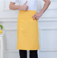 Tablier de chef personnalisé tabliers de taille cuisine café boutique serveur demi-longueur tabliers hôtel boulangerie restaurant pour serveurs et serveuses