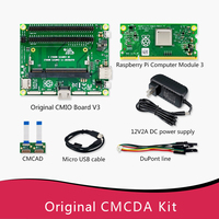 Raspberry Pi Compute Module 3 CM3+ Lite/8GB/16GB/32GB eMMC Flash Memory Broadcom ,CM3 CM1 Original CMIO Board IOT Gateway Kit