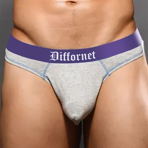 Sous-vêtements pour hommes, lingerie sexy, sexe masculin, tongs dos nu, logo personnalisé, jockstrap, sous-vêtements sexy pour garçons gay