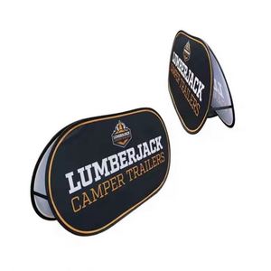 Expositor Portátil Tipo A de Alta Calidad, Impresión a Doble Cara, Banner Pop-up para Eventos, Plegable, para Exteriores, Ideal para Regalos en Ferias Comerciales - Product Image 2