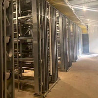 2025 nouvelle production Dimension personnalisée couche automatique complète 5 niveaux batterie poulet système de cage d'élevage pour la ferme moderne
