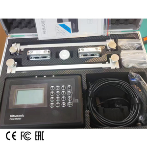 1% High Accuracy Portable Clamp on DN15 to DN1200mm Ultrasonic Water <b>Flow</b> <b>Meter</b> With 32G SD Card - Product Image 4