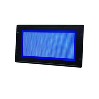 Écran LCD FSTN Monochrome à Pas de Point COB Personnalisé 0,04*0,04 avec Rétroéclairage LED pour Contrôle de Température de Thermostat -20~+70 Golden Vision