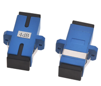 Adaptor Attenuator Serat Optik SC UPC Single Mode Simplex dengan Garansi 1 Tahun untuk FTTH/FTTB/FTTX
