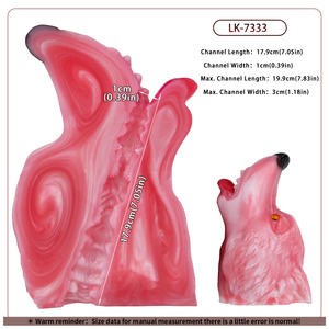 LUUK Spirit Fox Luna·Head Single-Cavity Silicone Fantasy Creature Male <b>Masturbator</b> Realistic Feel Soft Silicone Sleeve - Product Image 6