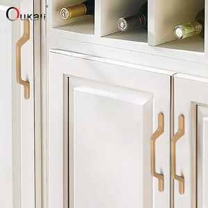 Oukali-tiradores modernos para puerta de armario, manija de 224mm, color negro mate, para cocina, armario, ventana, cajón - Product Image 6
