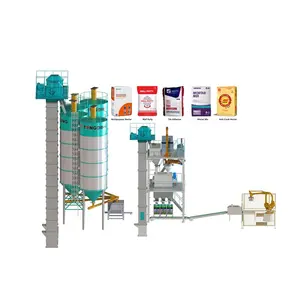 Newest Technology Dry Mortar Silo dry mortar mixing machine for sale