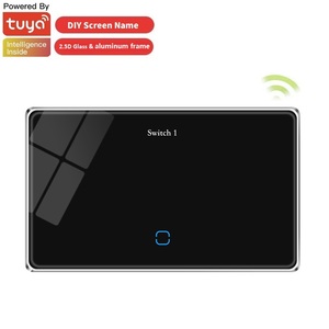 Interruptor inteligente WIFI nuevo de EE. UU. para 3 luces <span class=keywords><strong>con</strong></span> <span class=keywords><strong>pantalla</strong></span>, compatible <span class=keywords><strong>con</strong></span> iOS, permite cambiar el nombre, funciona <span class=keywords><strong>con</strong></span> <span class=keywords><strong>Alexa</strong></span> y Google Home - Product Image 4