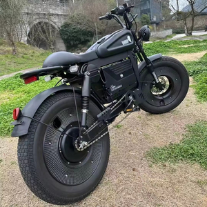 Descubre la Bicicleta Eléctrica Negra para Hombre - Directo de Fábrica desde el Almacén de EE. UU. para tus Aventuras en Bicicleta SK-2 Bicicleta Eléctrica Negra - Product Image 3