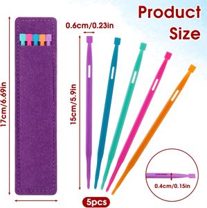 Set di filettatori automatici 10 pezzi strumenti per cucire per una facile filettatura professionale accessori per macchine da cucire <span class=keywords><strong>a</strong></span> mano all'ingrosso - Product Image 3