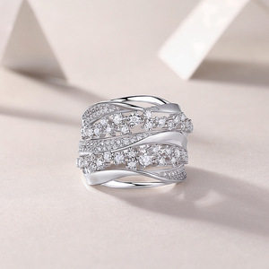Anello Geometrico Principessa per Donne, Elegante Gioiello da Dito alla Moda - Product Image 3