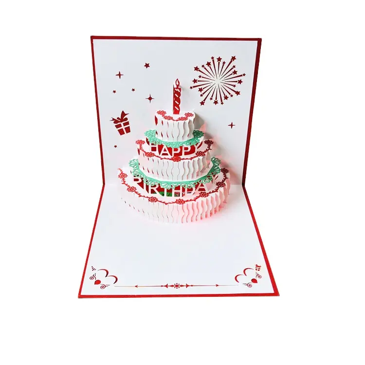 3d greeting cards pop birthday cards 3d giftcard music 3d popup birthday card with light and sound