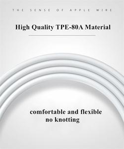 <span class=keywords><strong>1</strong></span> m de <span class=keywords><strong>cable</strong></span> de carga de apoyo Material IOS 9 10 11 <span class=keywords><strong>Cable</strong></span> de carga Usb <span class=keywords><strong>cable</strong></span> de datos para teléfonos inteligentes - Product Image 6