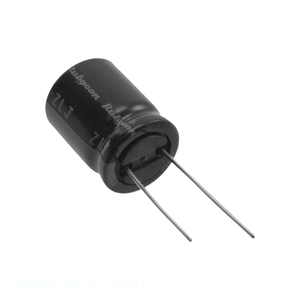 Distribuidor Autorizado, Condensador Radial de Aluminio de 4.7 uF, 100YXJ4.7MT15X11, 4.7UF, 20%, 100V - Product Image 1