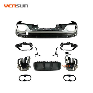 Aggiornamento diffusore posteriore X247 di alta qualità GLB45 nuovo stile per <span class=keywords><strong>Mercedes</strong></span> Benz <span class=keywords><strong>GLB</strong></span> 2020 2021 2022 - Product Image 2