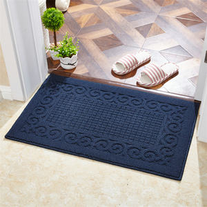 Tapis de porte d'entrée antidérapant lavable en machine, absorbant et résistant à la saleté, pour l'intérieur et l'extérieur - Product Image 4
