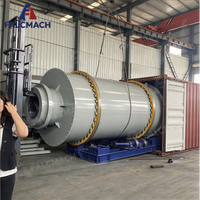 La machine de séchage à trois passages de taille moyenne pour applications industrielles à haute efficacité peut sécher le sable et la poudre de charbon.