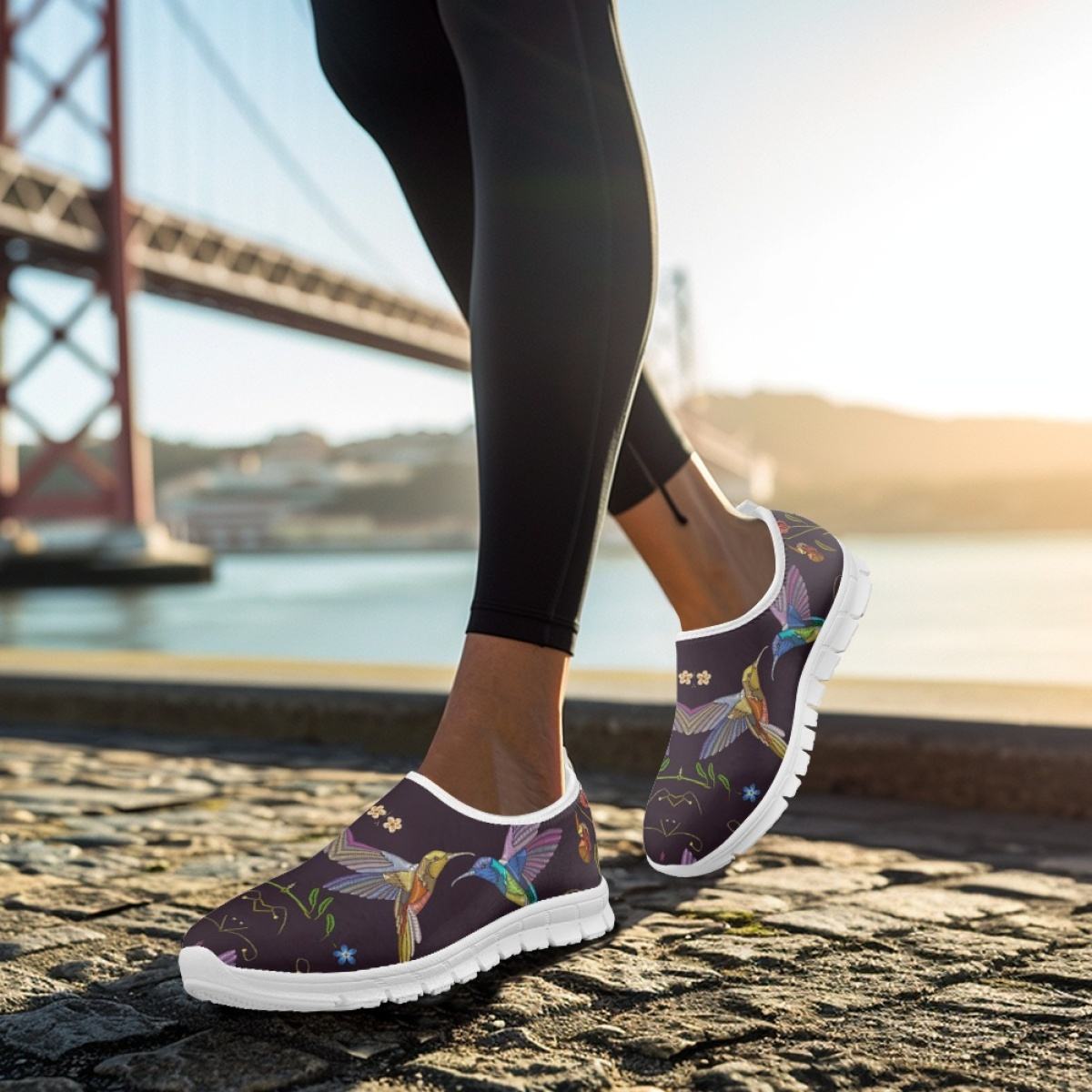 Non Slip Breathable Sneakers for Walking Travel Bohemian