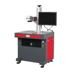 30W 50W Counter Two-Dimensional Code Laser Carving Optical Fiber Laser Marking Machine
