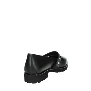Scarpe basse in vera pelle nera da donna autunnali da donna con chiusura a punta antiscivolo traspirante - Product Image 3
