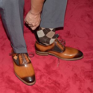 2025 Design Oxford <b>Elastic</b> Band Comfortable Top-Grain Cowhide Business Formal Men's Handmade Leather Shoes Height Increasing - Product Image 5