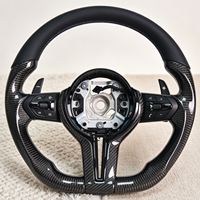 Volant de voiture en fibre de carbone pour BMW E92 X6 E71 X5 E70 M3 M4 M5 M6 F10 F30 F31 F32 F20 F84 F36 F10, pièces intérieures de voiture