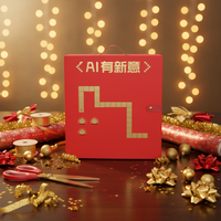 Boîte cadeau pliable de luxe en carton rigide noir mat, grand format, avec logo personnalisé premium, vide et refermable.