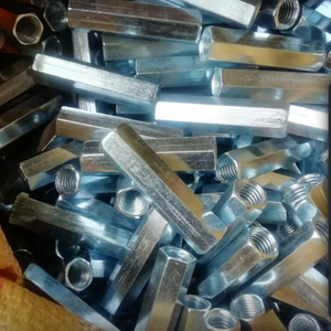 Dadi di accoppiamento esagonali in acciaio zincato DIN6334 di alta qualità M3-M20 <span class=keywords><strong>per</strong></span> ingegneria mineraria, ingegneria meccanica e decorazione muraria, durevoli - Product Image 6