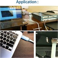 Cable serie de consola FTDI USB a RJ45/para enrutador de interruptor Windows 7, 8 / Vista/MAC/Linux / RS232 6 pies (1,8 m)