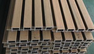 Panel de Pared 3D Moderno de Fabricante Profesional para Exteriores, Panel de Pared WPC Insonorizado, Impermeable y Resistente al Fuego con Características Plásticas - Product Image 3