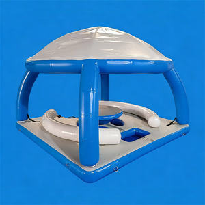 Plataforma Flotante Inflable Comercial para Fiestas, Carpas Desplegables, Pancartas Acuáticas para Exteriores, para Alquiler - Product Image 1