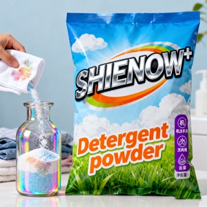 Detergente en Polvo para Lavar al por Mayor de Fábrica, 500g, Potente Eliminador de Manchas, 250g, Abundantes Burbujas - Product Image 1