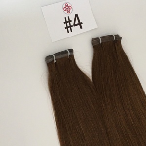 Extensions de cheveux humains en PU en gros, double trame, coupables, trame invisible, ondulations naturelles, ondulations profondes, personnalisables, marque privée, ODM - Product Image 3