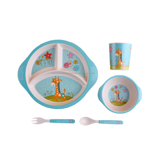 enfants ensembles <span class=keywords><strong>de</strong></span> <span class=keywords><strong>vaisselle</strong></span> en bambou enfants dîner ensemble avec tasse et cuillère Ensembles <span class=keywords><strong>de</strong></span> <span class=keywords><strong>vaisselle</strong></span> - Product Image 1