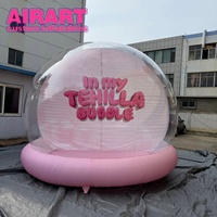 Tente gonflable transparente pour fêtes en plein air, mariages, camping, résistante aux UV, grande tente de jardin