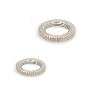 Écrous moletés argentés OEM pour disjoncteurs - Fixations pour panneaux électriques et disjoncteurs - Product Image 1