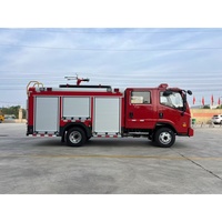 Nouveau camion de pompiers Foton 4x2 6 places avec benne en mousse de 2,5 m |   Camion de pompiers diesel avec pompe et lance, boîte manuelle 5 vitesses, Euro 6